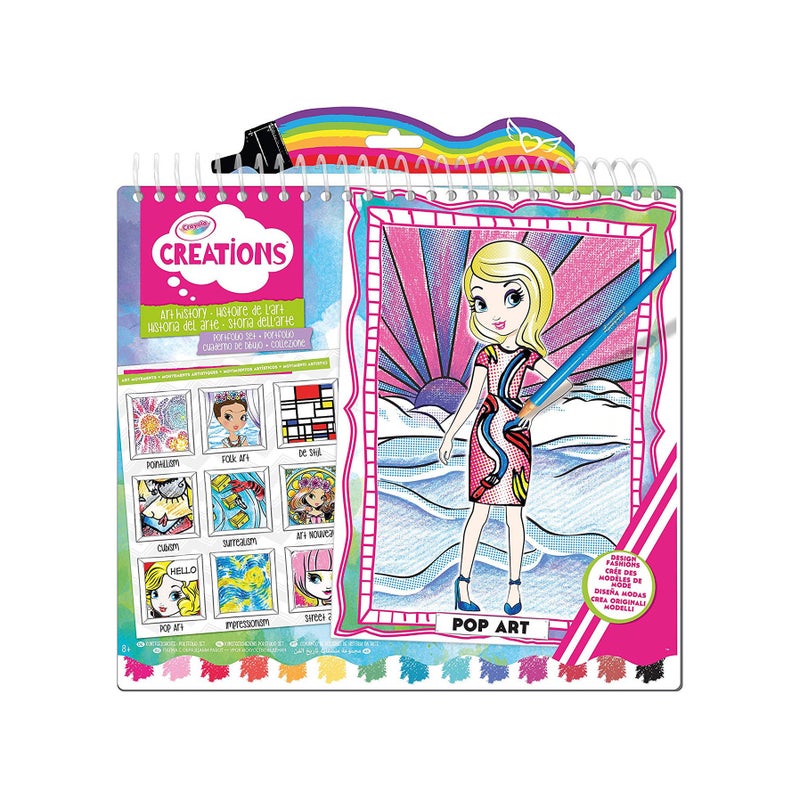 Crayola Creations Art History Portfolio Set